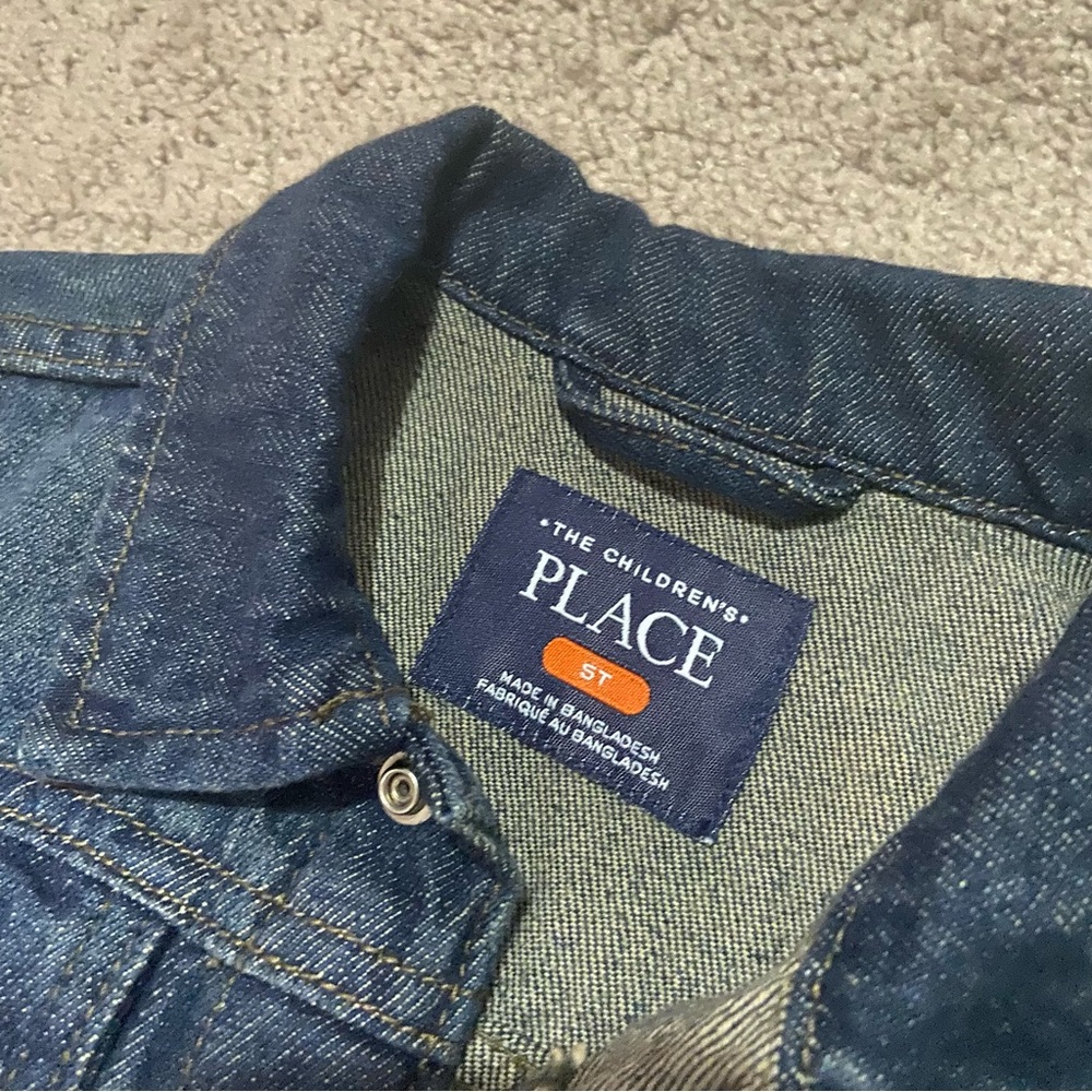 Dark Wash Denim Jacket Size 5T - Picture 4 of 11